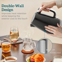 Ensemble bouilloire et grille-pain moderne HOMCOM - Noir