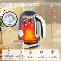 HOMCOM Retro 3000W Elkedel og brødrister sæt - Sort
