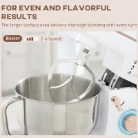 HOMCOM Standmixer | 5L, 1400W, 6 Geschwindigkeiten — Schwarz