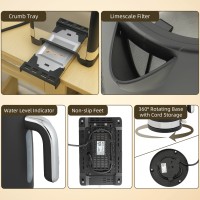 HOMCOM Sleek Textured Kettle and Toaster Set - Black