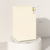 HOMCOM 91L Réfrigérateur sous plan | Bac de refroidissement — Beige