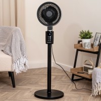 Rediffusion Air360 Oscillerende gulvvifte | Svart