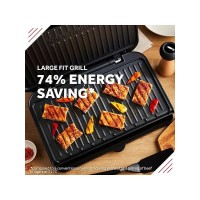 George Foreman 25820 Fit Grill Large — Gril électrique santé noir