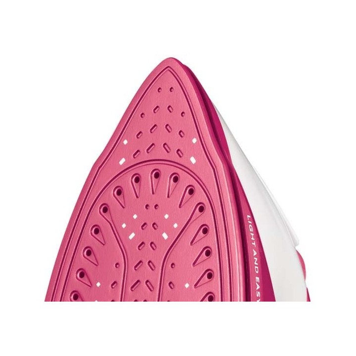 Russell Hobbs 26480 Light and Easy Brights Berry Steam Iron - 2400W Ceramic Soleplate