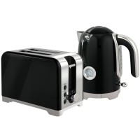 Set Tostapane e Bollitore Retrò HOMCOM - Nero