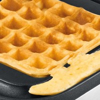Gastroback 62424 Waffle Iron Advanced Control – Belgian Waffle Maker with Adjustable Browning