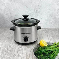 Hamilton Beach The Mighty Mini 1.8L Slow Cooker – Stainless Steel