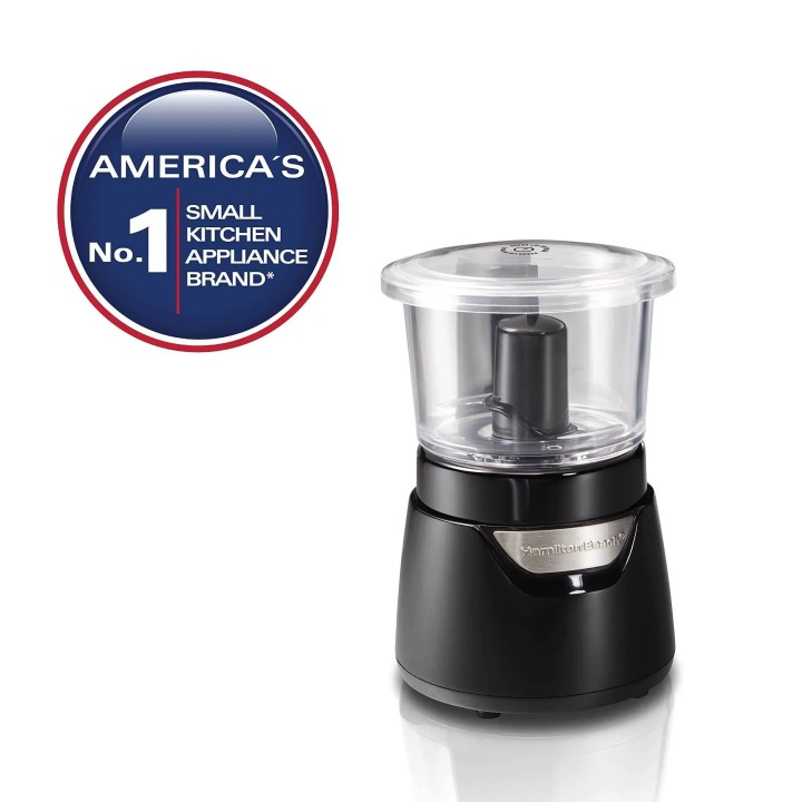 Hamilton Beach 700ml Stack and Press Glass Bowl Chopper