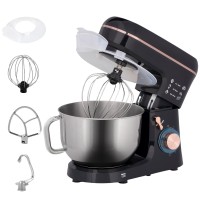 HOMCOM Standmixer | 5L, 1400W, 6 Geschwindigkeiten — Schwarz