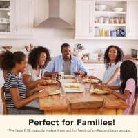 Hamilton Beach Digital 6.5L Oval Slow Cooker – Black