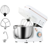 HOMCOM Standmixer | 5L, 1400W, 6 Geschwindigkeiten — Schwarz