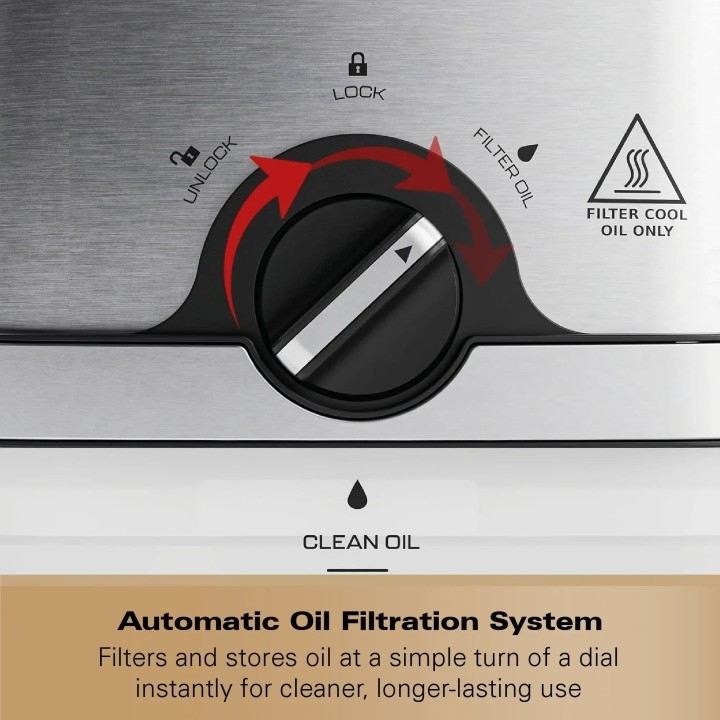 Hamilton Beach Professional PureFry 3L Deep Fat Fryer