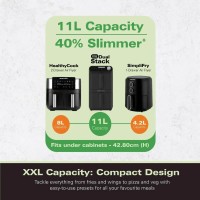 Hamilton Beach XXL Dual Stack 11L Airfryer
