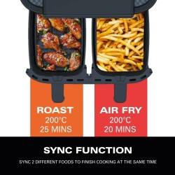 Hamilton Beach HealthyCook 8L Dubbel Air Fryer