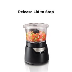 Hamilton Beach 700ml Hak- en Pers Glazen Kom Hakmolen