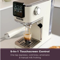 Hamilton Beach BaristaPro Touch 5-i-1 Espressomaskine Cream