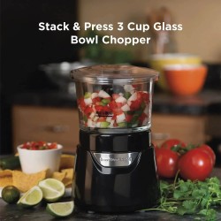 Hamilton Beach 700ml Stack and Press -lasikulho silppuri