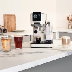 Hamilton Beach BaristaPro+ Touch 8-in-1 Macchina per Espresso Crema