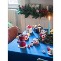 Bialetti Nutcracker Moka Express 6 Kopp & 2 Muggar