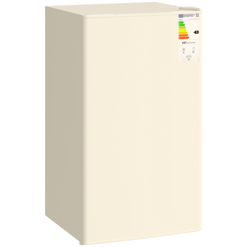 HOMCOM 91L Under-Counter Fridge | Chiller Box — Beige