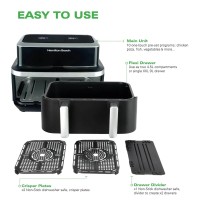 Hamilton Beach VisionCook 9L Dubbel varmluftsfritös