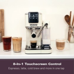 Hamilton Beach BaristaPro+ Touch 8-en-1 Máquina de espresso color crema