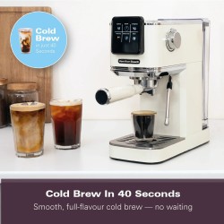 Hamilton Beach BaristaPro Touch 5-in-1 Macchina per Espresso Crema