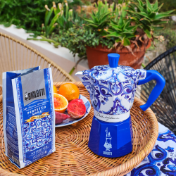 Bialetti X Dolce&Gabbana Blu Mediterraneo Kaffe (Moka Malet) - 250g