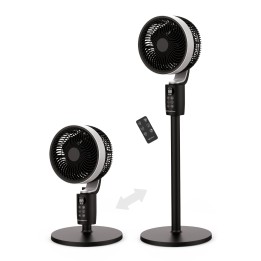 Rediffusion Air360 Oscillating Pedestal Fan | Black