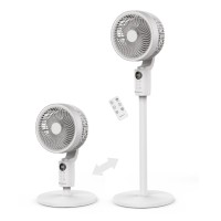 Rediffusion Air360 Ventilador de pedestal oscilante | Blanco