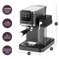 Hamilton Beach BaristaPro+ Touch 8-in-1 Espresso Machine