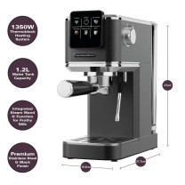 Hamilton Beach BaristaPro Touch 5-dans-1 Machine à espresso