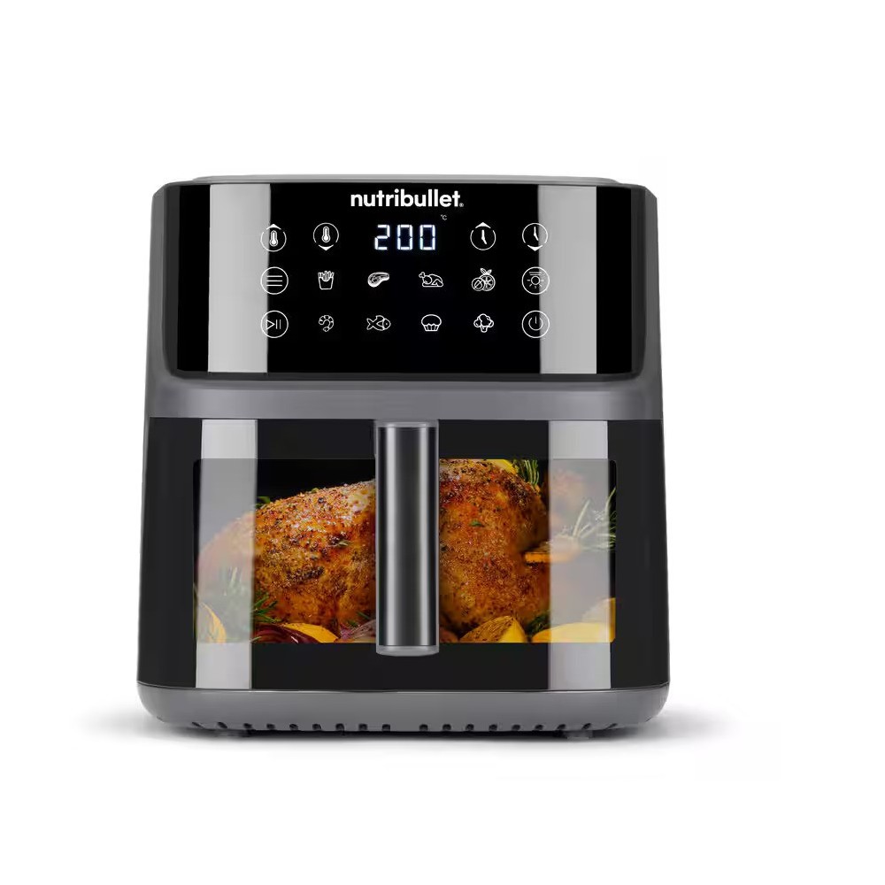 NutriBullet CrispLite Vision Yksittäinen 8 L Erillinen 2000 W kuumailma