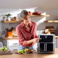 NutriBullet CrispLite Vision Enkelt 8 L Fritstående 2000 W varmluft