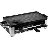 WMF Lono 04.1504.0011 raclettegrilli 8 henkilö(ä) 1500W - musta kromi