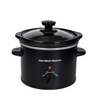 Hamilton Beach The Mighty Mini 1.8L Slow Cooker - Black
