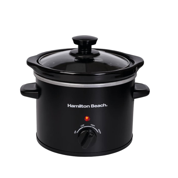 Hamilton Beach The Mighty Mini 1.8L Slow Cooker - Black