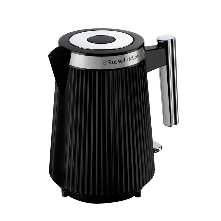 Russell Hobbs 26750 Brontë Kettle Black 1.7L — Fluted Matte Design