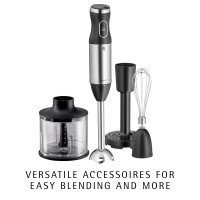 WMF Kult X 04165500 Immersion blender 600 W Black, Metallic - WMF