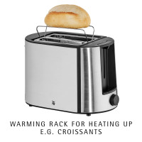 WMF Bueno Pro 6 2 slice(s) 870 W Black, Silver - WMF Bueno Pro, 2