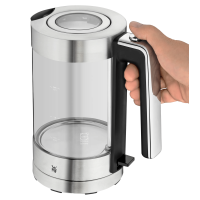 WMF Lono 0413150011 electric kettle 1.7 L 3000 W Chrome, Transparent -