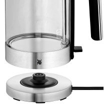 WMF Lono 0413150011 electric kettle 1.7 L 3000 W Chrome, Transparent -