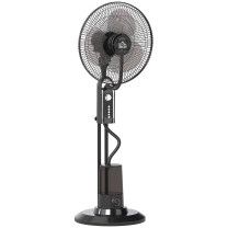 HOMCOM 120cm Pedestal tåkevifte - Svart