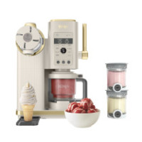 Ninja CREAMi Scoop & Swirl 13-i-1 Ismaskine & Soft Serve-maskine NC701UKSTGD – Stone Gold