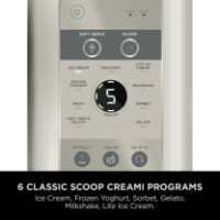 Ninja CREAMi Scoop & Swirl 13-i-1 Ismaskine & Soft Serve-maskine NC701UKSTGD – Stone Gold