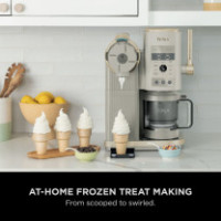 Ninja CREAMi Scoop & Swirl 13-i-1 Ismaskine & Soft Serve-maskine NC701UKSTGD – Stone Gold