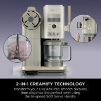 Ninja CREAMi Scoop & Swirl 13-in-1 IJsmachine & soft-ijsmaker NC701UKSTGD – IJzig limoen-braambes