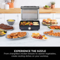 Ninja Sizzle Low-Smoke Indoor Grill & Flat Plate GR101UK
