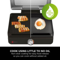 Ninja Sizzle Low-Smoke Indoor Grill & Flat Plate GR101UK