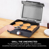 Ninja Sizzle Low-Smoke Indoor Grill & Flat Plate GR101UK